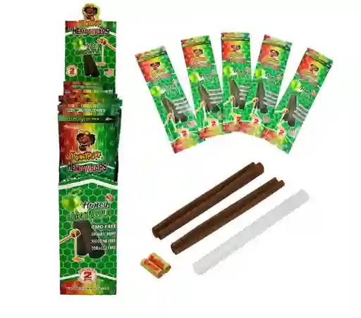 Honey Puff Hemp Wraps Green Apple