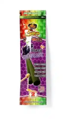 Honey Puff Hemp Wraps Grapeape