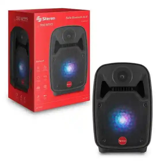 Parlante Steren De 8 550w Bluetooth Batería Recargable