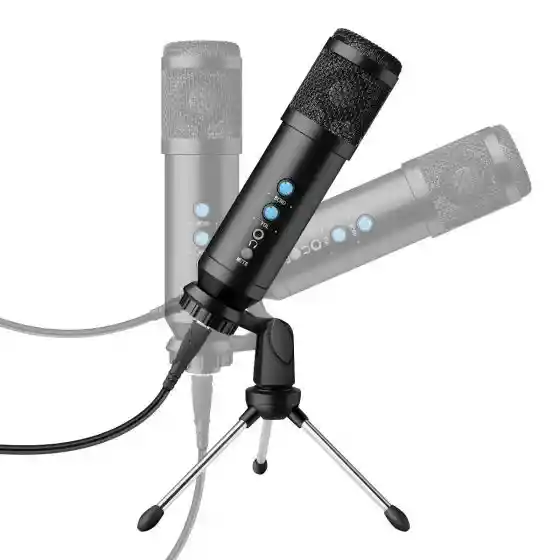 Micrófono Steren Usb Profesional De Condensador