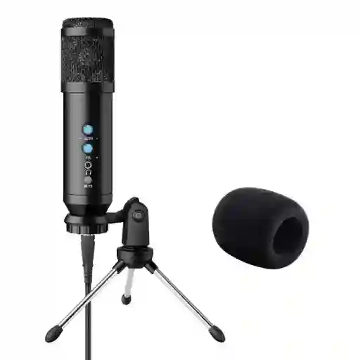 Micrófono Steren Usb Profesional De Condensador