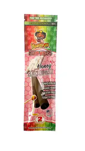 Honey Puff Hemp Wraps Spun Sugar
