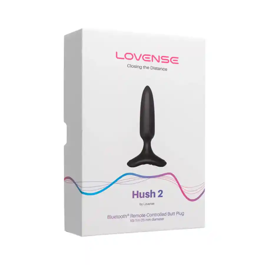 Plug Anal Vibrador Hush 2 Talla Xs Lovense