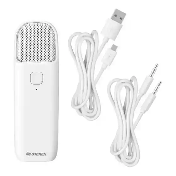 Microfono De Condensador Steren Para Smartphone Y Pc