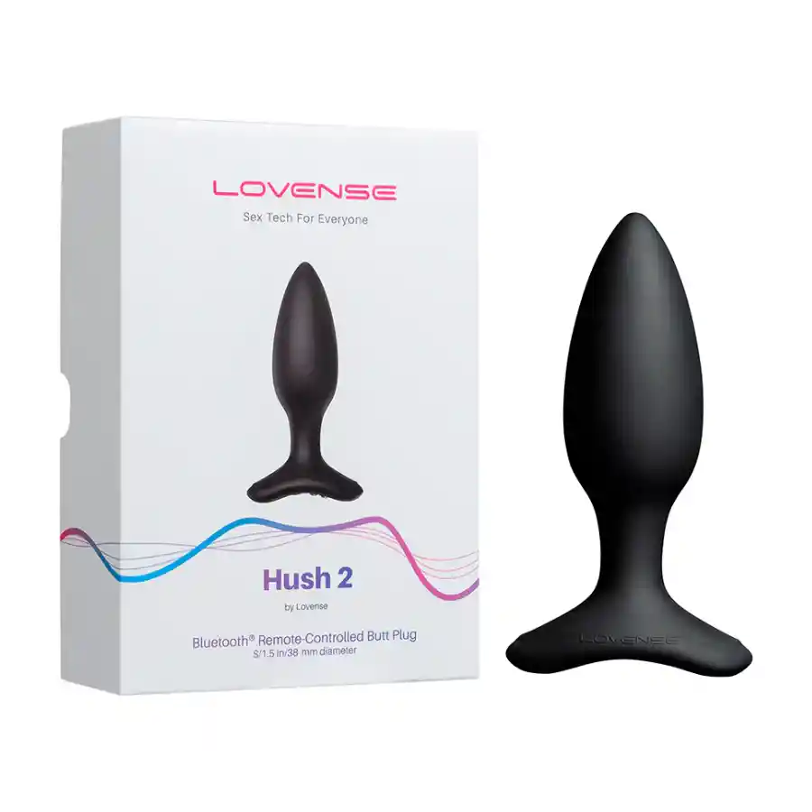 Plug Anal Vibrador Hush 2 Talla S Lovense