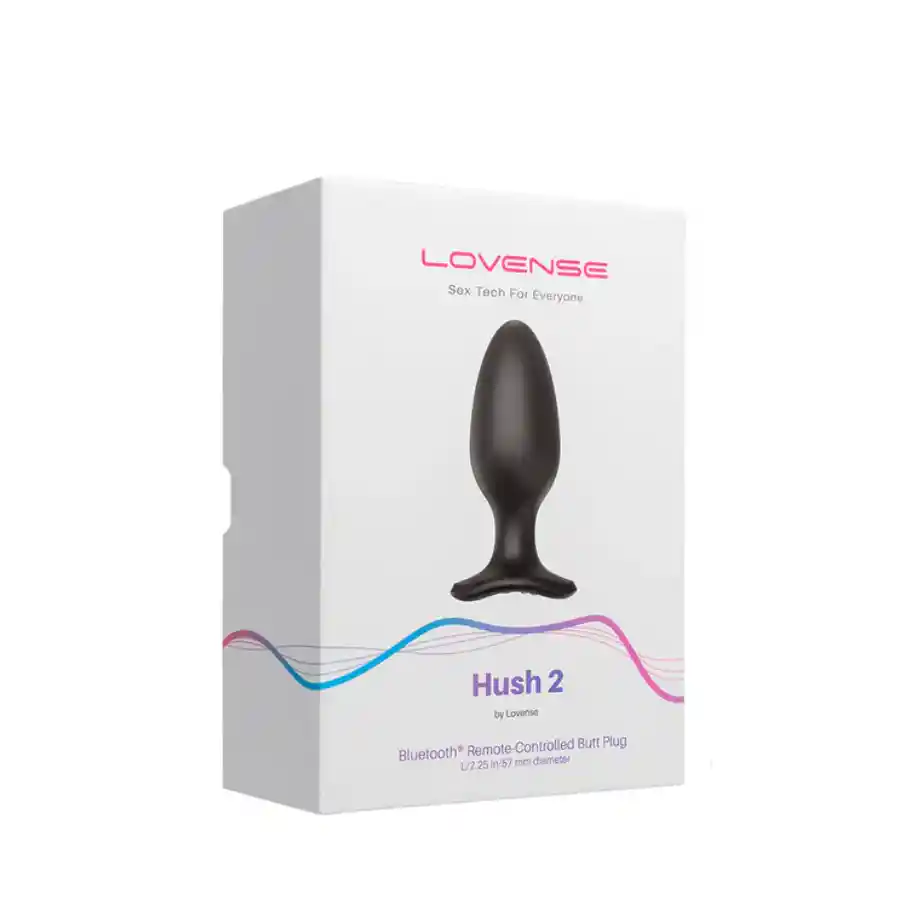 Plug Anal Vibrador Hush 2 Talla L Lovense