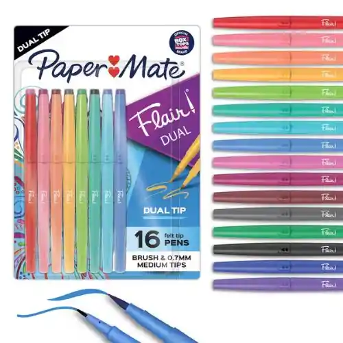 Paper Mate Micropunta Doble Punta X8