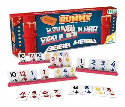 Ronda Rummy Juego De Mesa Rummi