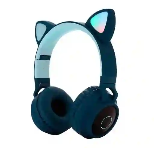 Diadema Bluetooth Gato Verde Bt028c