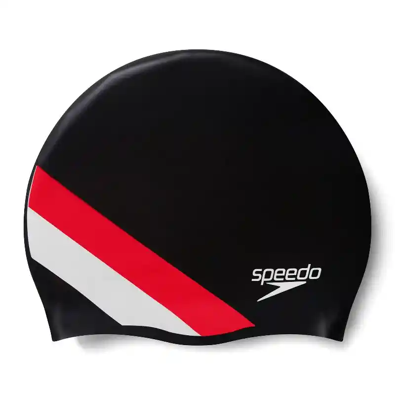 Gorro Natación Speedo Rev Moud Silicona Black / Blue Piscina