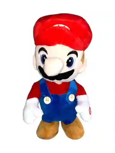 Peluche Mario Bross Con Sonido Y Luz
