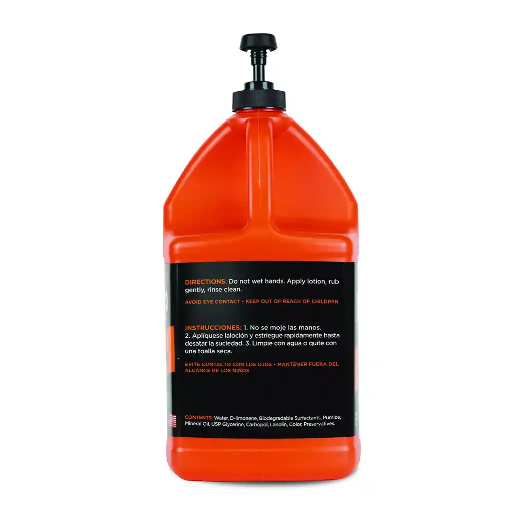 Jabón Goop Orange Desengrasante Liquido Piedra Pomez 1 Gal