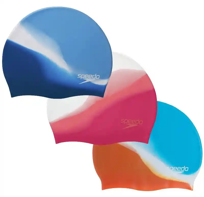 Gorro De Natación Speedo Multicolor Silicona Piscina Buceo