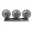 Ventilador Triple Portátil Para Carro 12v: Frescura En Tres Direcciones