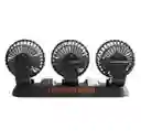 Ventilador Triple Portátil Para Carro 12v: Frescura En Tres Direcciones