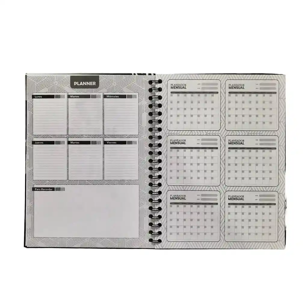 Cuaderno Cuadriculado Hombre Argollado Norma Xpresarte Pasta Dura 80 Hojas