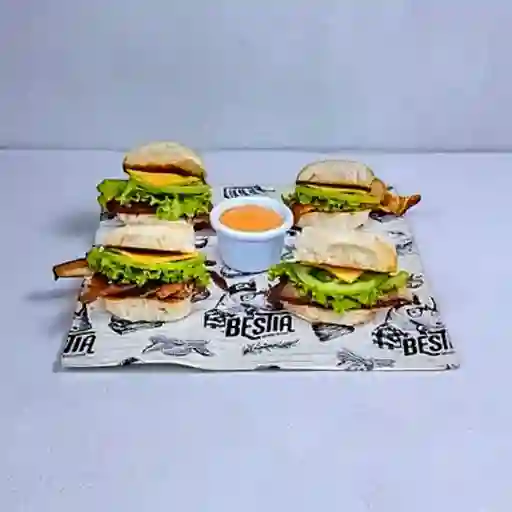 Mini Sándwiches Ahumados