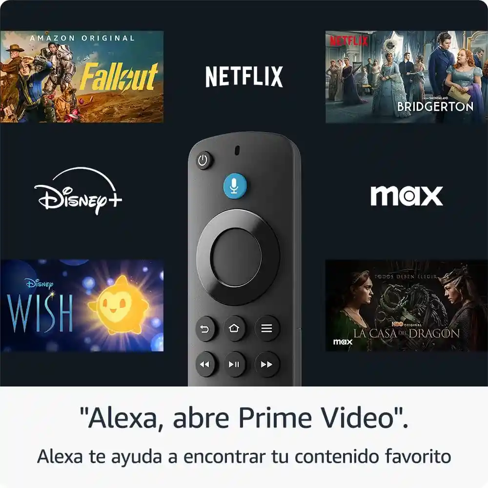 Amazon Fire Tv Stick Lite Hd Dispositivo De Streaming Tv Gratis Y En Vivo