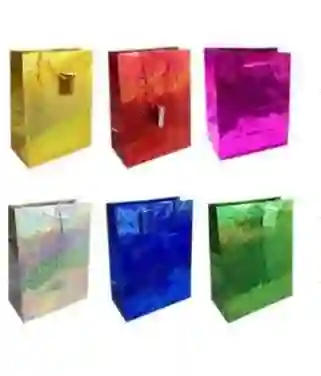 Bolsa Super Jumbo Holográfica (57*43 Cm) Colores Surtidos