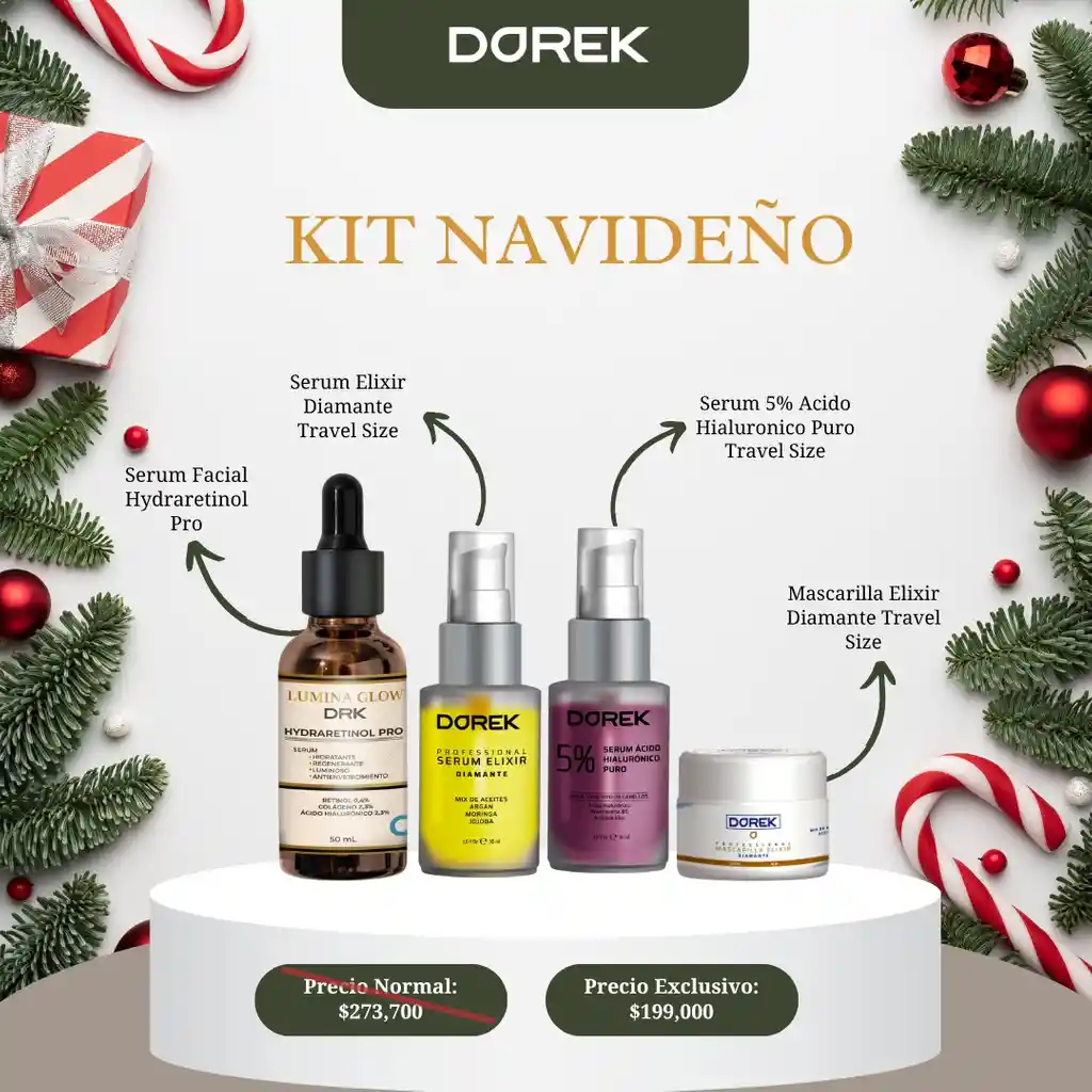 Kit Navideño - Brilla Con Dorek (navidad)