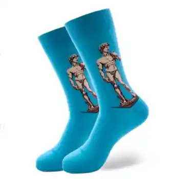 Regalo Calcetines Divertidos Animados Michelangelo