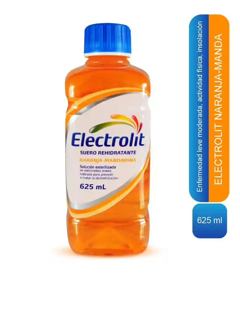 Electrolit Suero Rehidratante Sabor Mandarina