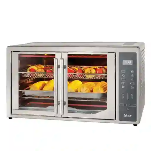 Horno Tostador Oster Con Freidora De Aire 2173940 42lt Plateado