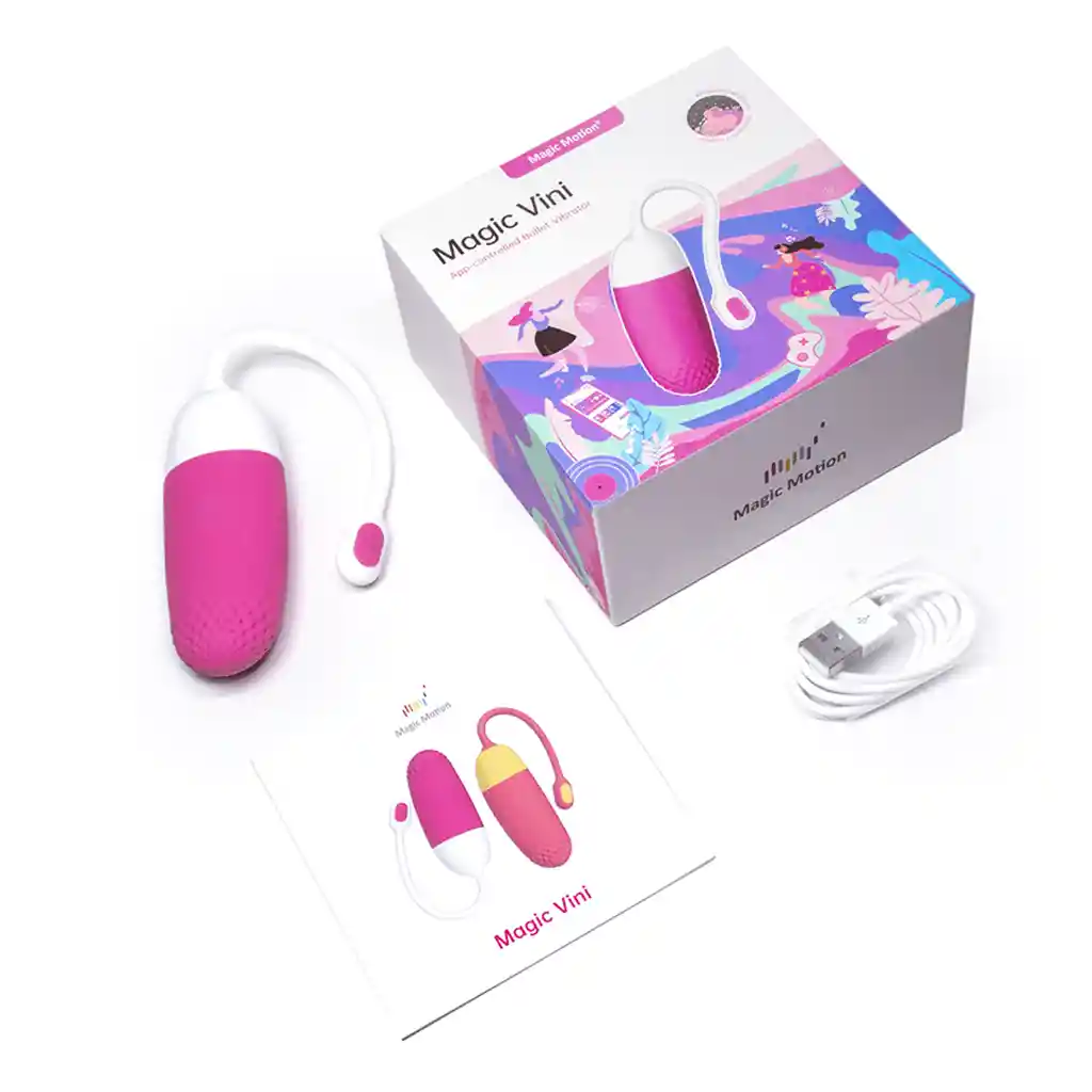 Huevo Vibrador Vini Rosado Magic Motion