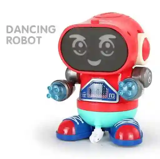 Robot Bailarín Articulado Luces Led Sonido