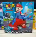 Super Mario Bros Kart Juguete Carro Con Sonido Y Luces Movimiento 360 Grados