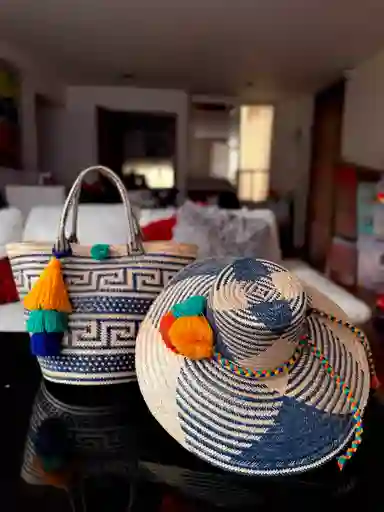 Bolso Y Sombrero Wayuu