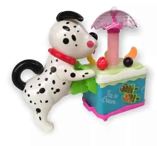 Perro Con Carrito De Helados Juguete / Música Y Efectos De Sonido / Colorido Y Movimiento