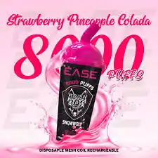 Vaporizador Ease 8,000 Puffs Strawberry Pina Colada