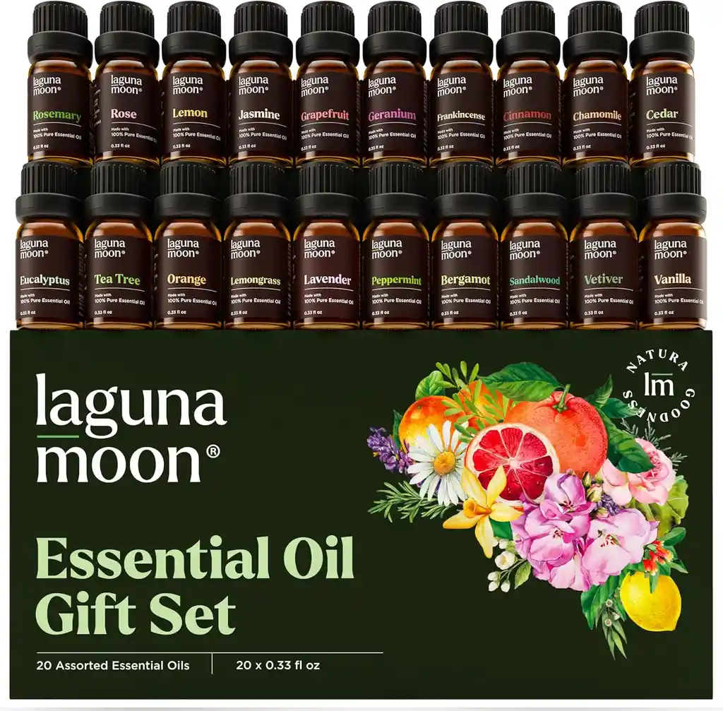 Aceites Esenciales De Aromaterapia 20 Unidades Lagunamoon