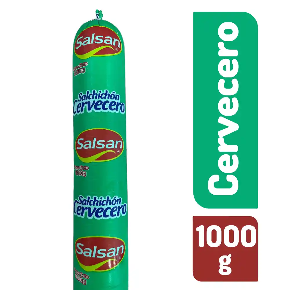 Salchichón Salsan Precio Especial Cervecero X 1000 G