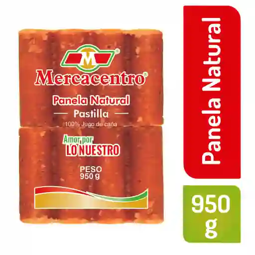 Panela Mercacentro 16 Pastillas 950 G