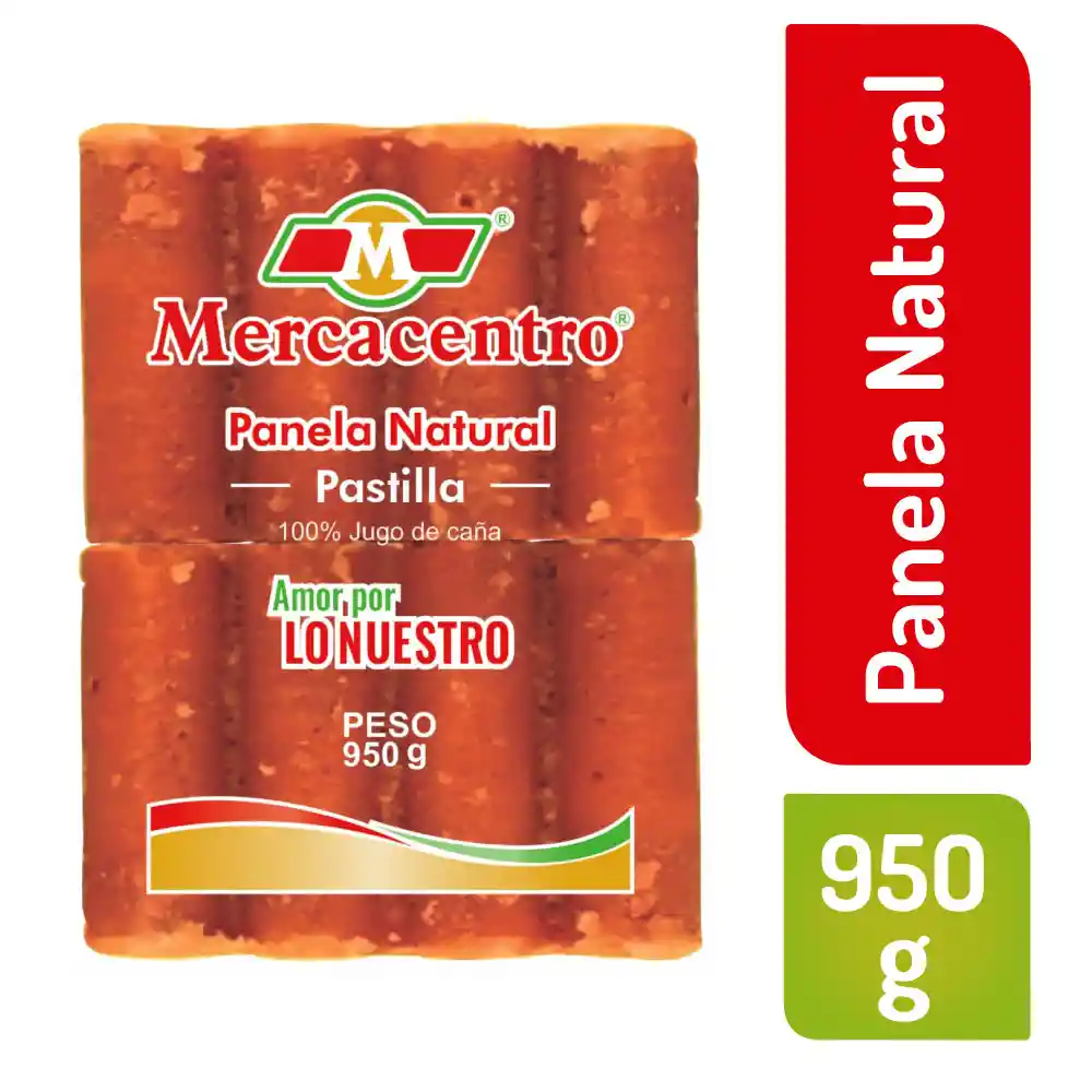 Panela Mercacentro 16 Pastillas 950 G