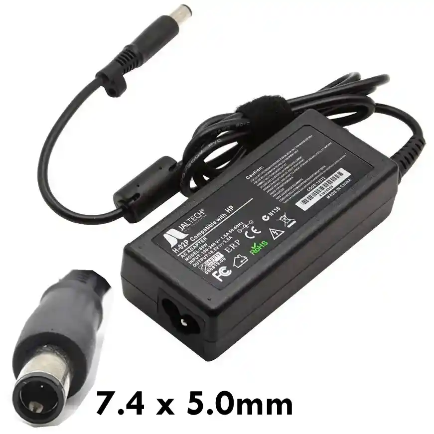 Cargador Homologado Compatible Con Portátil Hp 18.5v 3.5a Aguja