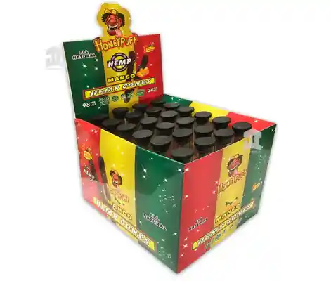 Honey Puff Hemp Cone 110 Mm Mango 3 Conos