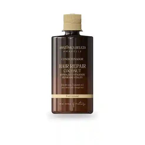 Acondicionador De Reparación Amazônica Beleza Hair Repair Coconut Conditioner 300ml