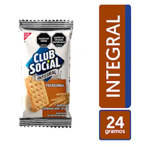 Galleta Club Social Integral X24gr