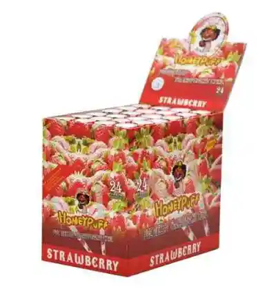 Honey Puff Hemp Cone King Size Strawberry