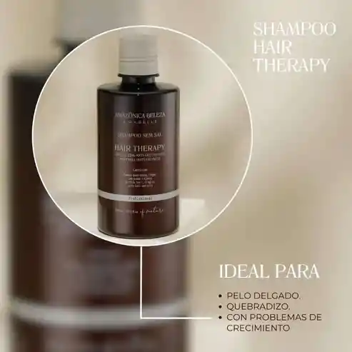 Shampoo De Nutrición Amazônica Beleza Hair Therapy 300ml