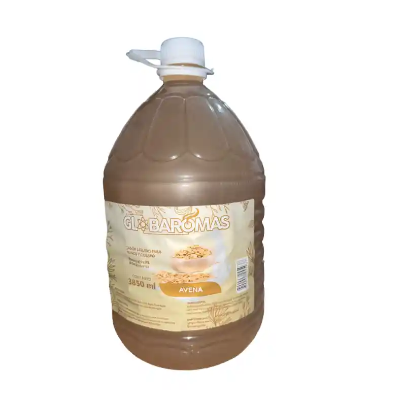 Jabon Liquido Manos Y Cuerpo Avena 3850 Ml Globa		