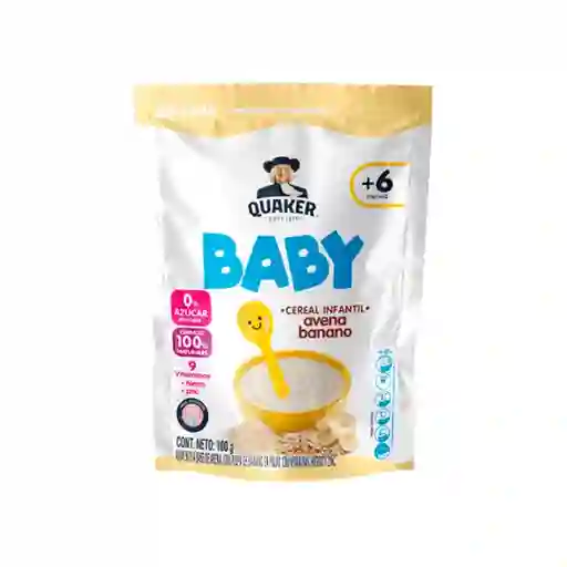 Baby Quaker Banano X 100 G