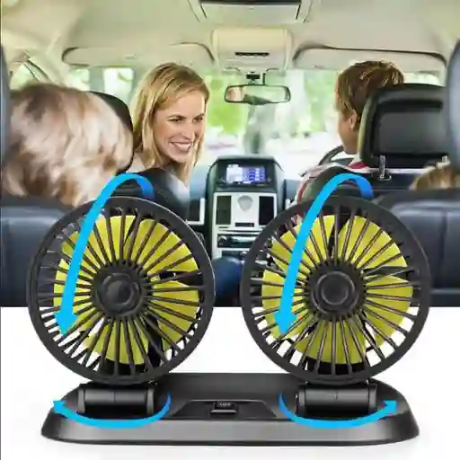 Ventilador Doble Refrigerante Para Carro