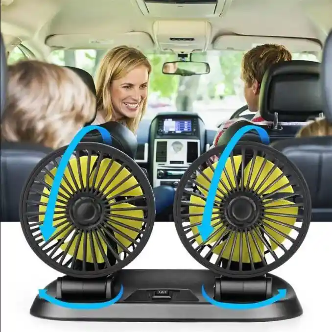 Ventilador Doble Refrigerante Para Carro