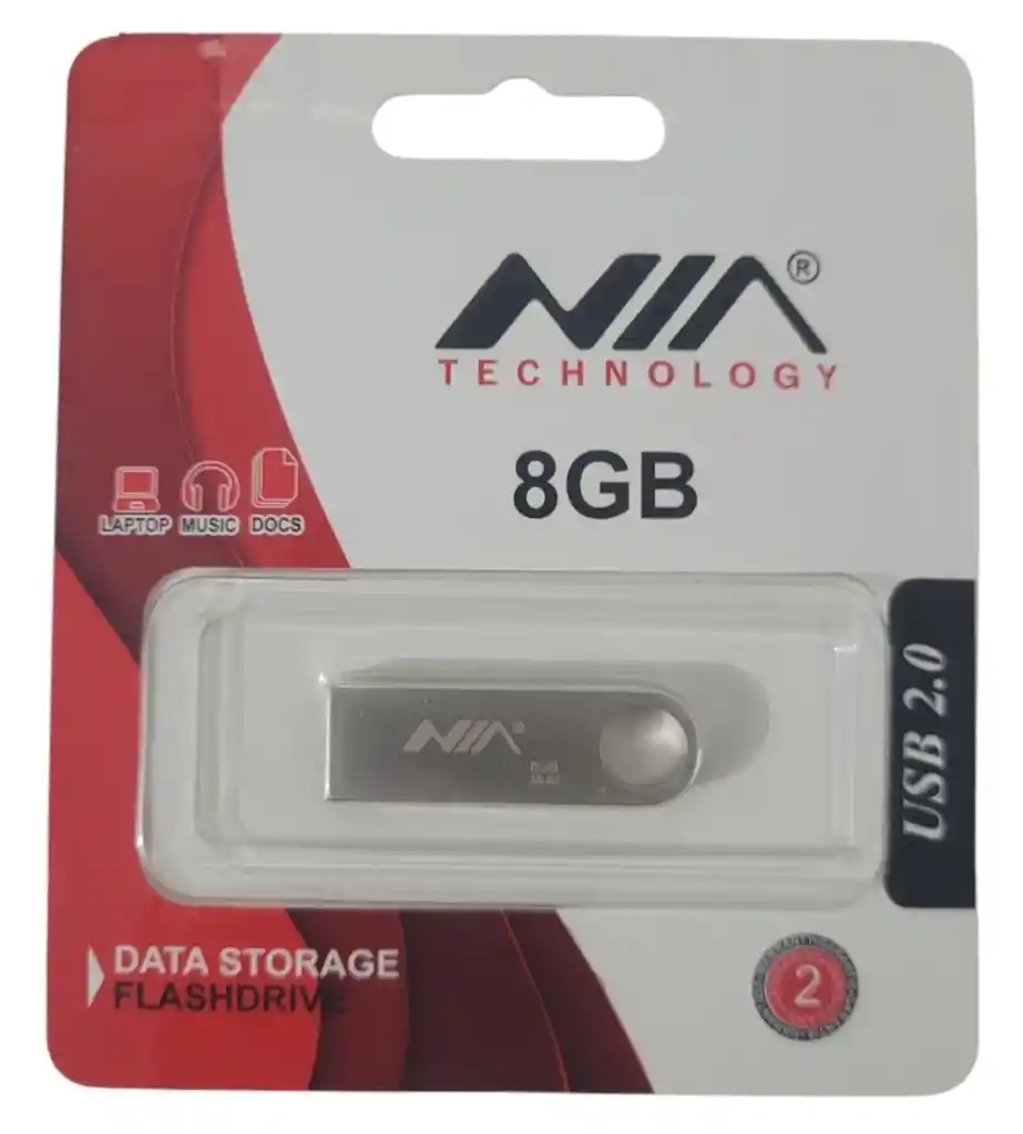 Memoria Usb De 8gb Nia Technology