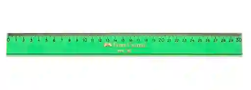 Regla 30 Cm. Profesional 814 Verde Faber Castell