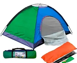 Carpa De Camping Para 2 Personas Hy-1060 (200 X 150 X 110 Cm)